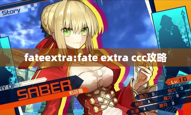 fateextra:fate extra ccc攻略