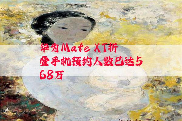 华为Mate XT折叠手机预约人数已达568万